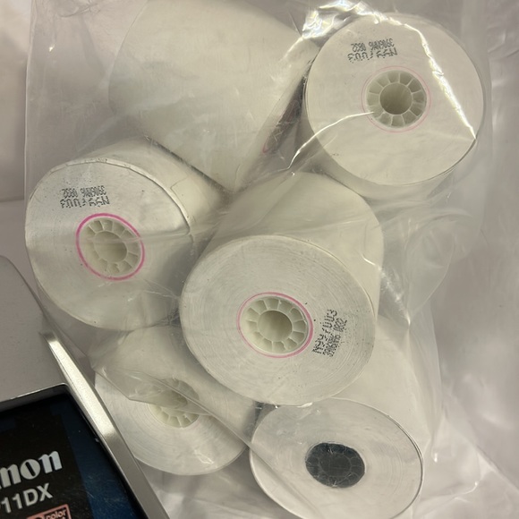 Canon MP11DX 12 digit 2 color print clock & calendar works perfectly w/rolls pap - Picture 2 of 7